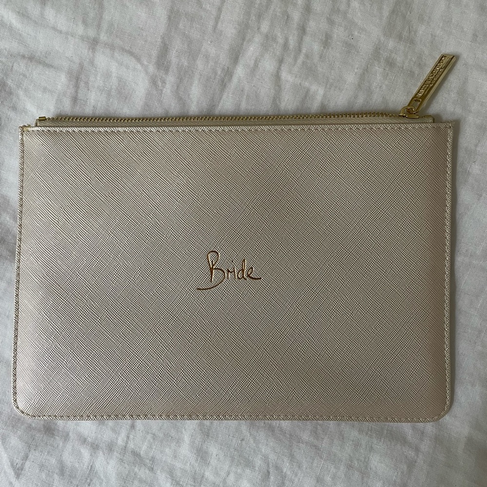 Bride Cream Clutch